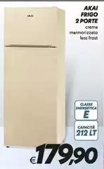 Akai - Frigo 2 Porte