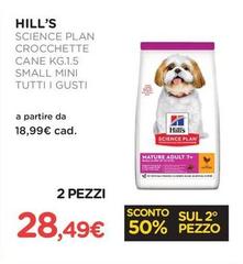 Hill's - Science Plan Crocchette Cane Kg.1.5 Small Mini Tutti I Gusti