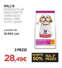 Hill's - Science Plan Crocchette Cane Kg.1.5 Small Mini Tutti I Gusti