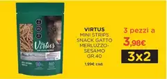 Mini Snack Gatto Merluzzo- Sesamo