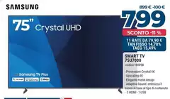 Samsung - Smart Tv 75U7000