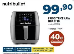 Nutribullet - Friggitrice Aria NBA071B