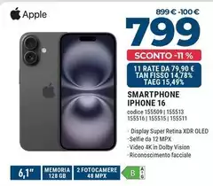 Apple - Smartphone Iphone 16