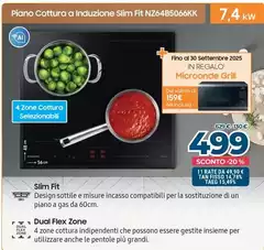 Samsung - Piano Cottura A Induzione Slim Fit NZ64B5066KK