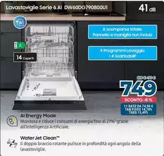 Samsung - Lavastoviglie Serie 6 AI DW60DG790B00U1