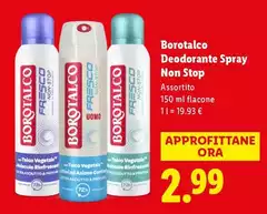Borotalco - Deodorante Spray Non Stop