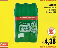 Svelto - Detersivo Piatti Al Limone