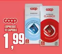Coop - Espresso 10 Capsule