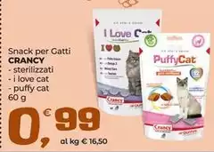 Crancy - Snack Per Gatti
