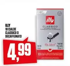 Illy - 18 Cialde Classico O Decaffeinato