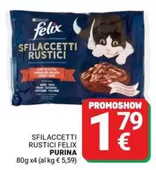 Purina - Sfilaccetti Rustici Felix