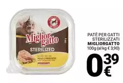 Morando - Pate Per Gatti Sterilizzati