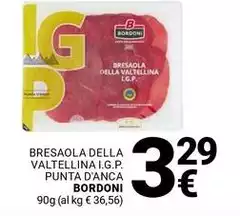 Bordoni - Bresaola Della Valtellina I.G.P. Punta D'Anca