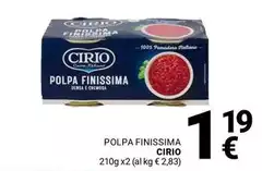 Cirio - Polpa Finissima