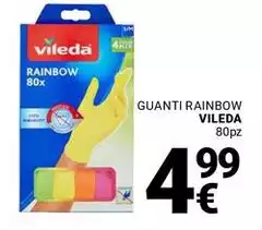 Vileda - Guanti Rainbow