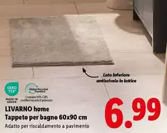 Livarno Home - Tappeto Per Bagno 60x90 Cm