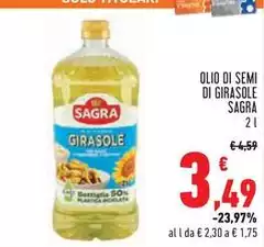 Sagra - Olio Di Semi Di Girasole