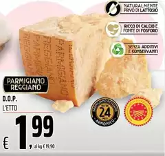 Parmigiano reggiano - D.O.P.