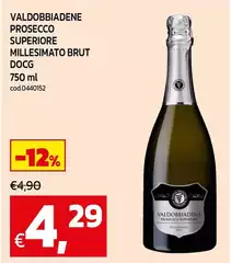 Valdobbiadene -  Prosecco Superiore Millesimato Brut DOCG