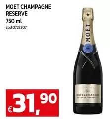 Moet Champagne Reserve
