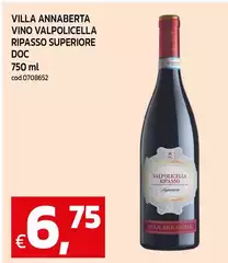 Villa - Vino Valpolicella Ripasso Superiore DOC