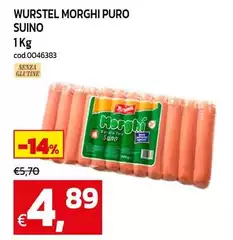 Puro - Wurstel  Suino