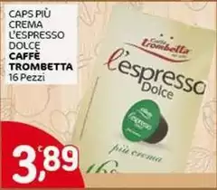 L'espresso - Caps Più Crema  Dolce Caffe
