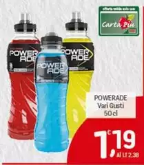 Powerade - Vari Gusti