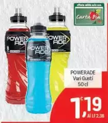 Powerade - Vari Gusti
