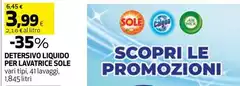 Sole - Detersivo Liquido Per Lavatrice