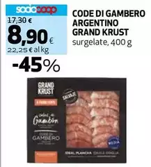 Grand krust - Code Di Gambero Argentino