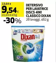 Dixan - Detersivo Per Lavatrice Discs 4in 1 Classico