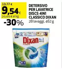 Dixan - Detersivo Per Lavatrice Discs 4 In 1 Classico