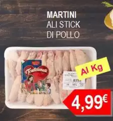 Martini - Ali Stick Di Pollo