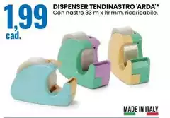Arda - Dispenser Tendinastro
