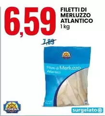 Athena - Filetti Di Merluzzo Atlantico