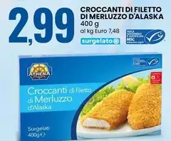 Athena - Croccanti Di Filetto Di Merluzzo D'alaska