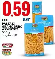 Tre Mulini - Pasta Di Grano Duro Assortita