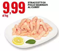 Straccetti Di Pollo Marinati Al Curry