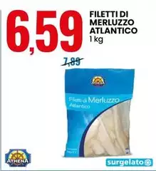 Athena - Filetti Di Merluzzo Atlantico