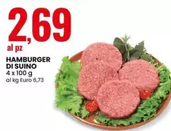 Hamburger Di Suino