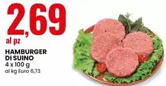 Hamburger Di Suino