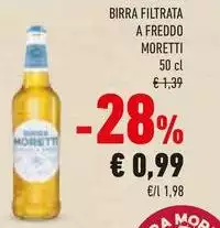 Moretti - Birra Filtrata A Freddo