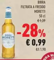 Moretti - Birra Filtrata A Freddo