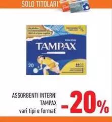 Tampax - Assorbenti Interni