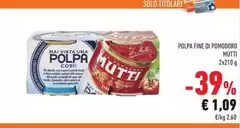 Mutti - Polpa Fine Di Pomodoro