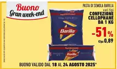 Barilla - Pasta Di Semola Confezione