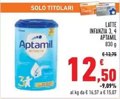 Aptamil - Latte Infanzia 3, 4