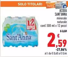 Sant'anna - Acqua
