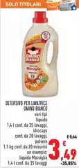 Omino Bianco - Detersivo Per Lavatrice